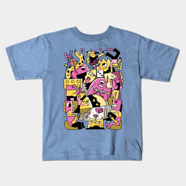 Let's Play Kids T-Shirt by geolaw